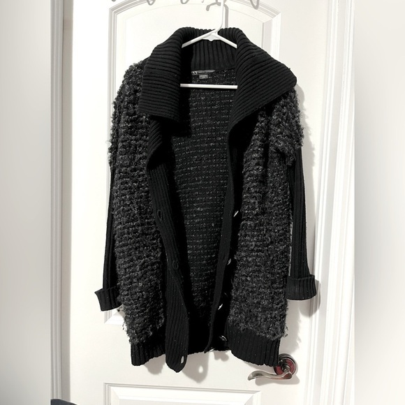 Armani Exchange:  Chunky Button-Up - Picture 1 of 3